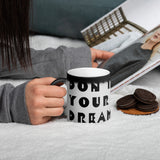 Matte Black Magic Mug